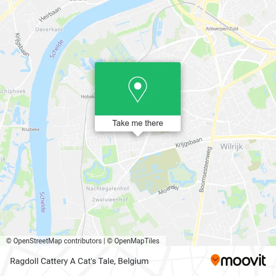 Ragdoll Cattery A Cat's Tale map