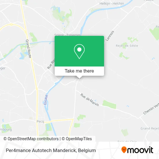 Per4mance Autotech Manderick map