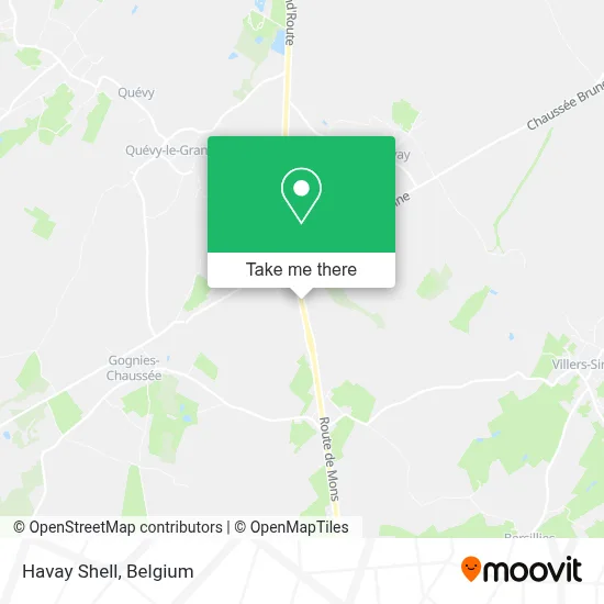 Havay Shell map
