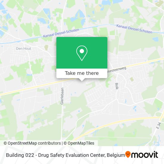 Building 022 - Drug Safety Evaluation Center map
