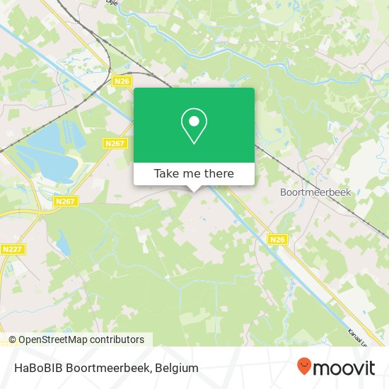 HaBoBIB Boortmeerbeek plan