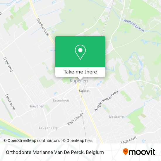 Orthodonte Marianne Van De Perck plan