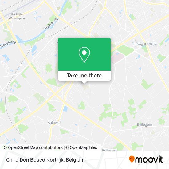 Chiro Don Bosco Kortrijk map