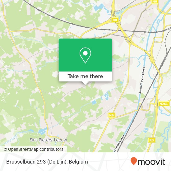 Brusselbaan 293 (De Lijn) map