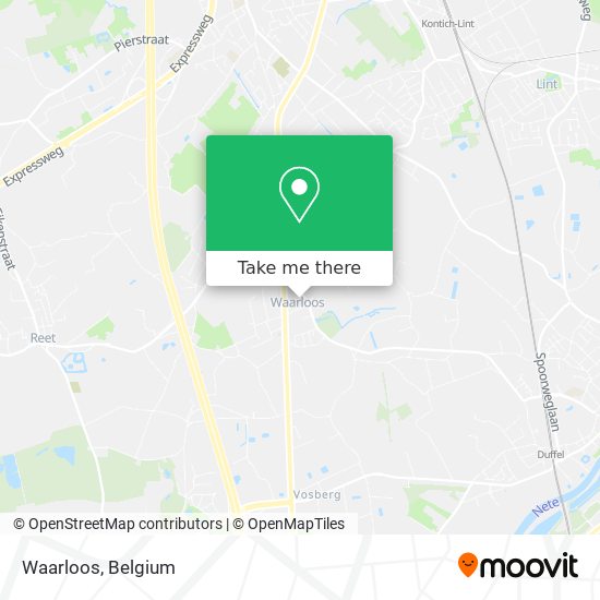 Waarloos map