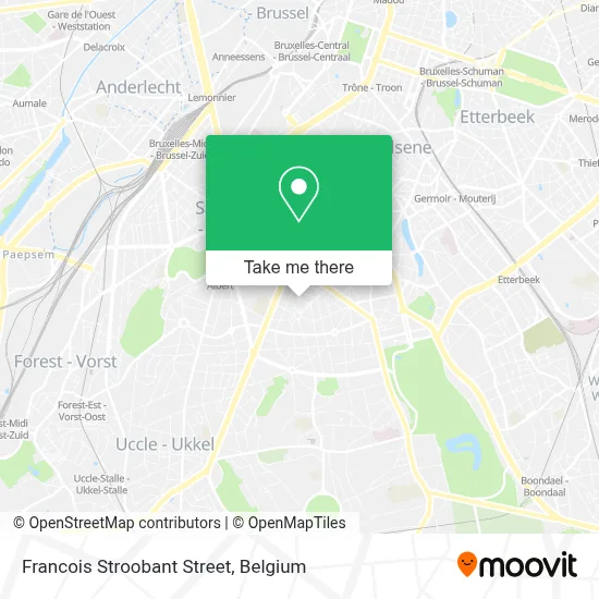 Francois Stroobant Street map