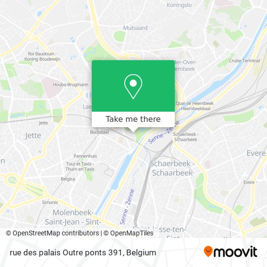 rue des palais Outre ponts 391 map