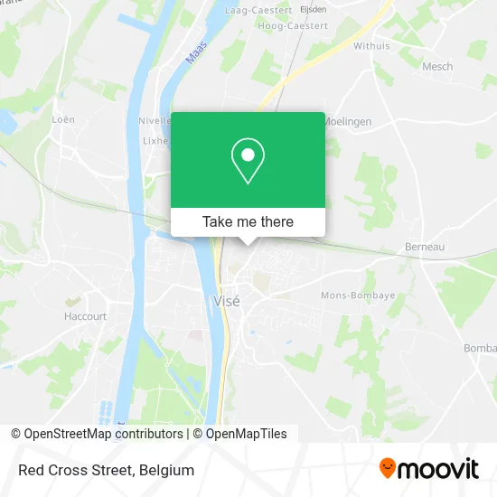 Red Cross Street map