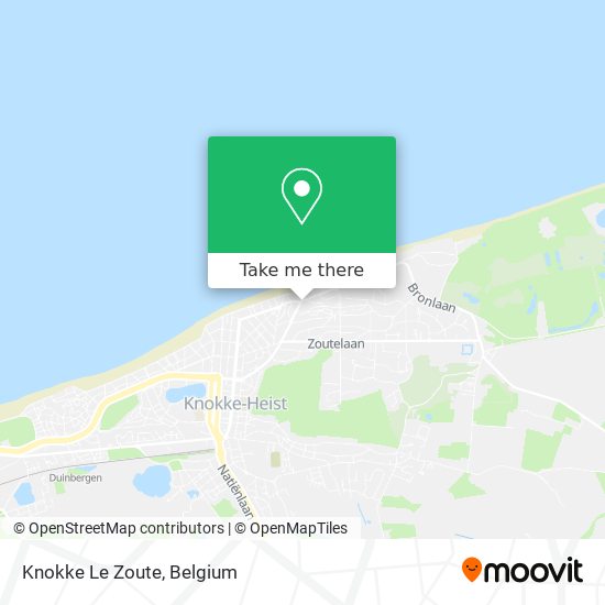 Knokke Le Zoute map