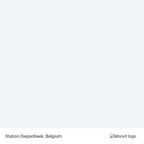 Station Diepenbeek map