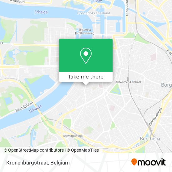 Kronenburgstraat map