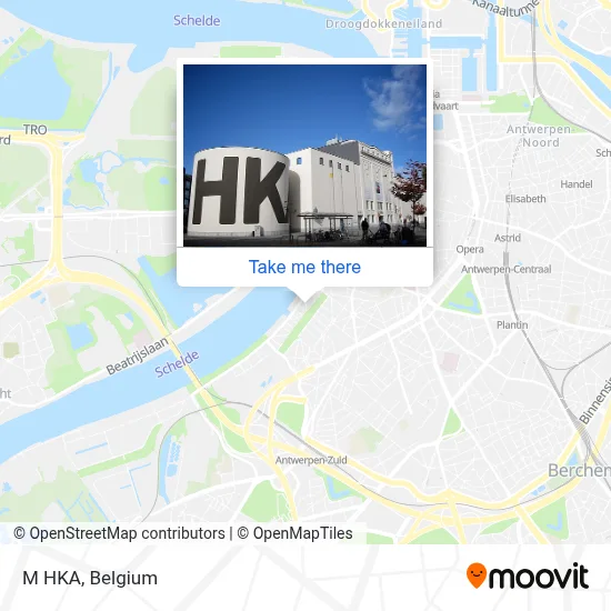 M HKA map