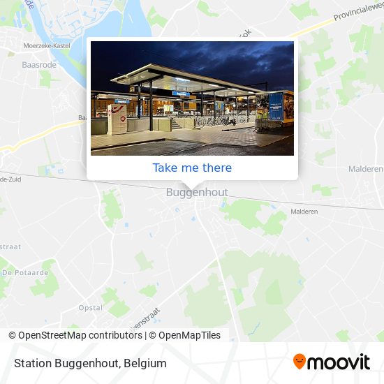 Station Buggenhout plan
