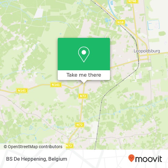 BS De Heppening map