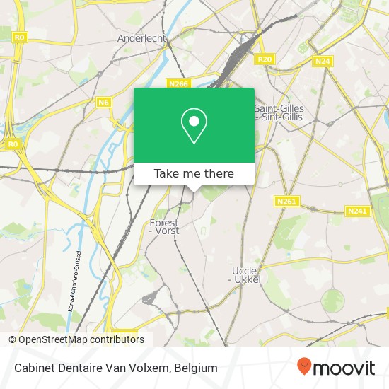 Cabinet Dentaire Van Volxem map