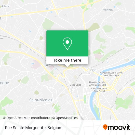 Rue Sainte Marguerite map