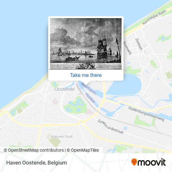 Haven Oostende map