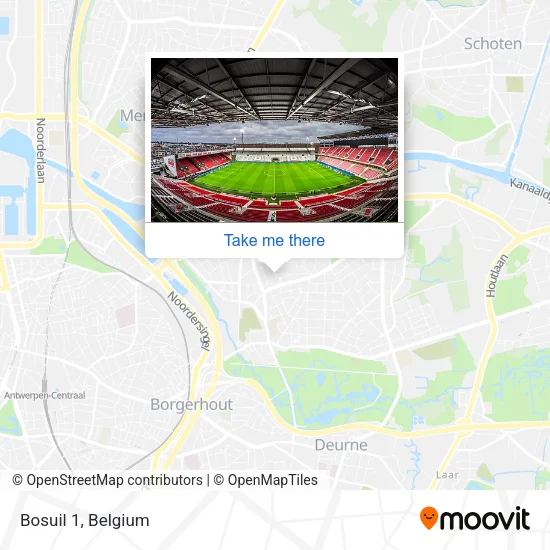 Bosuil 1 map