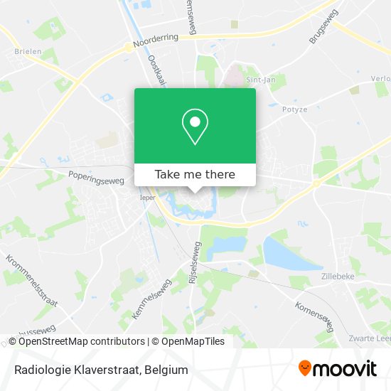 Radiologie Klaverstraat plan