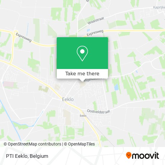 PTI Eeklo map