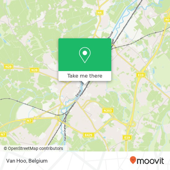 Van Hoo map