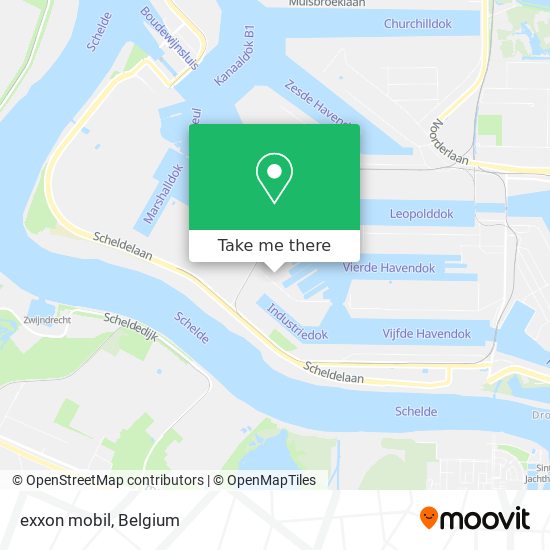 exxon mobil map