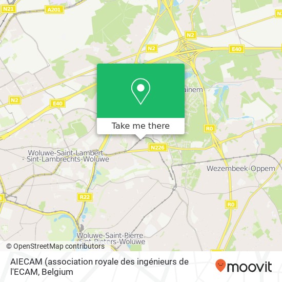 AIECAM map