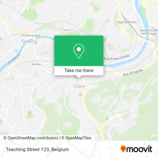 Teaching Street 123 map