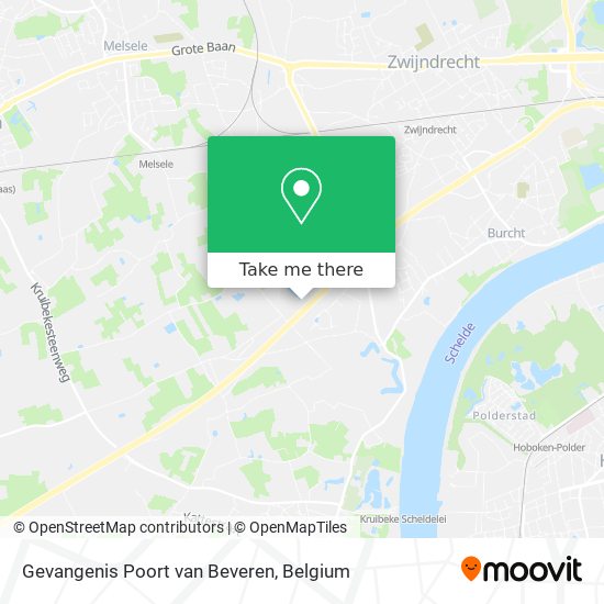 Gevangenis Poort van Beveren map