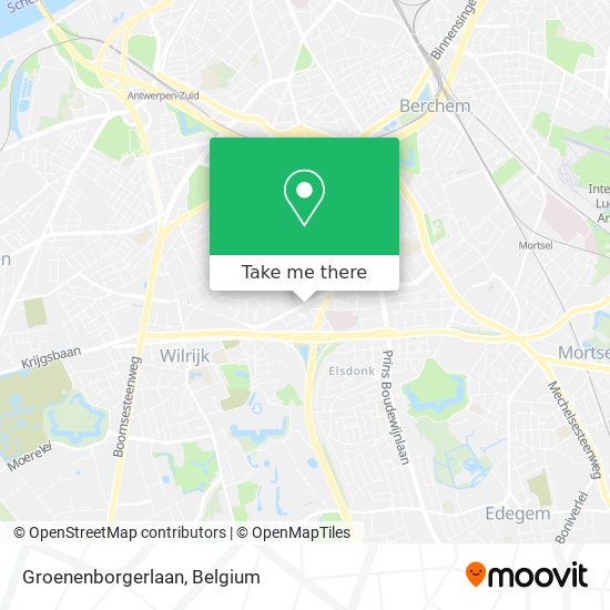 Groenenborgerlaan plan