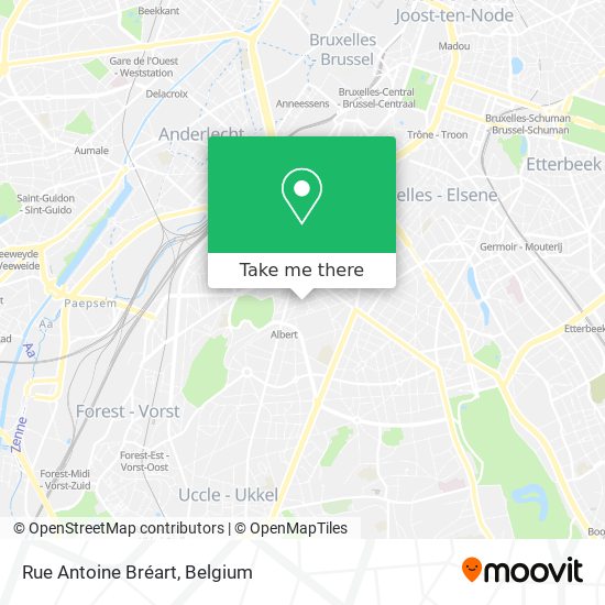 Rue Antoine Bréart map