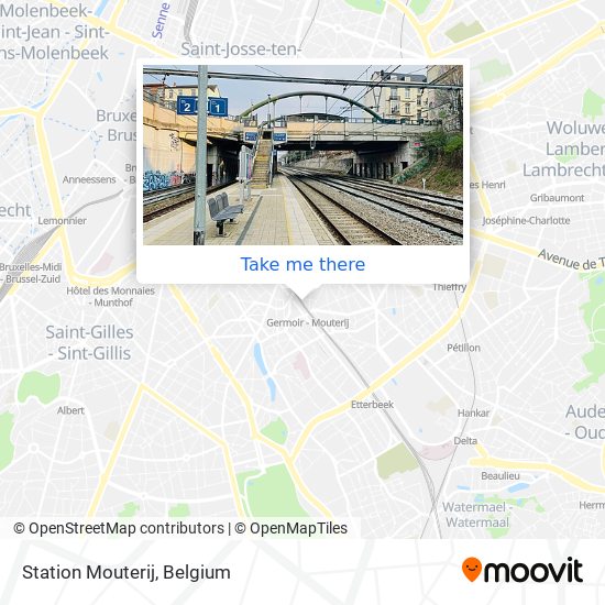 Station Mouterij map