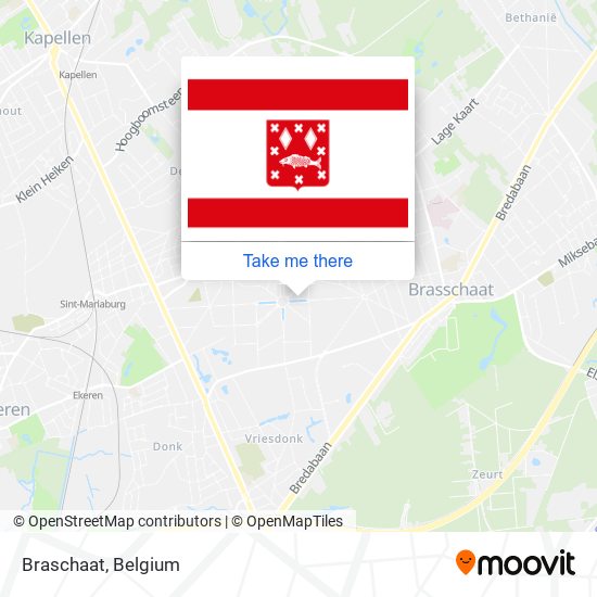 Braschaat map