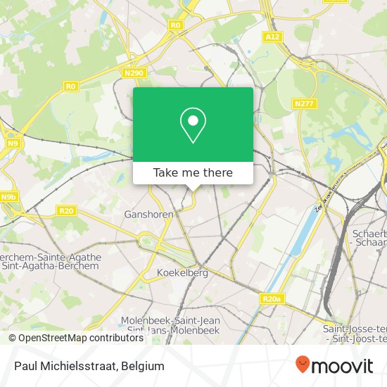 Paul Michielsstraat map