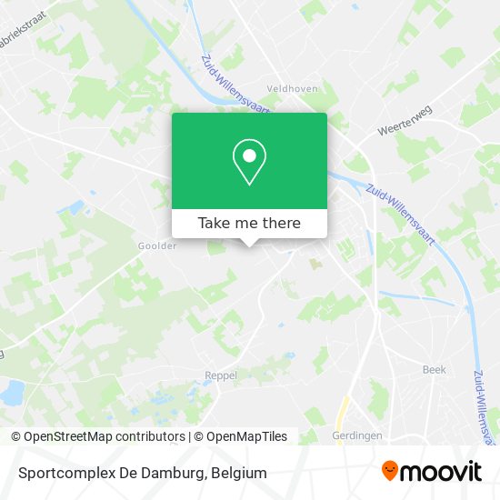 Sportcomplex De Damburg map