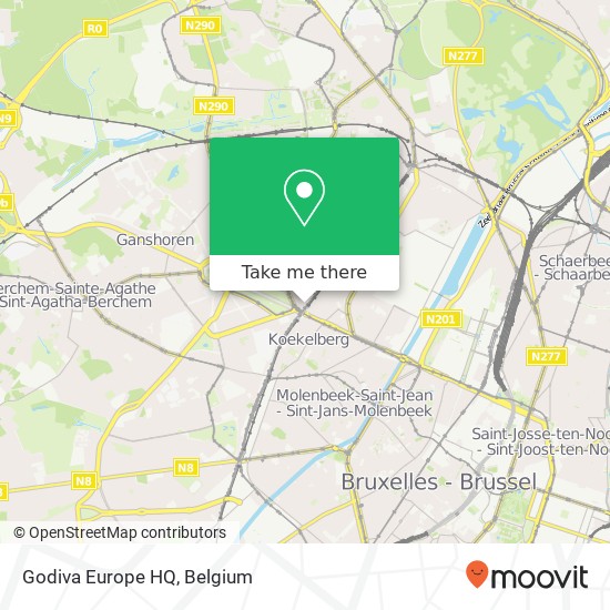 Godiva Europe HQ plan