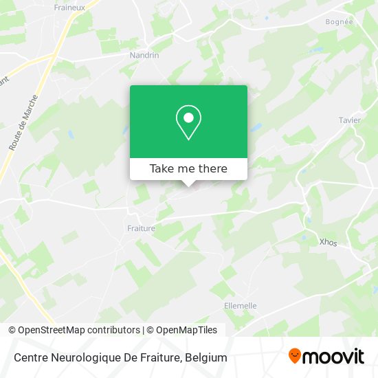 Centre Neurologique De Fraiture plan