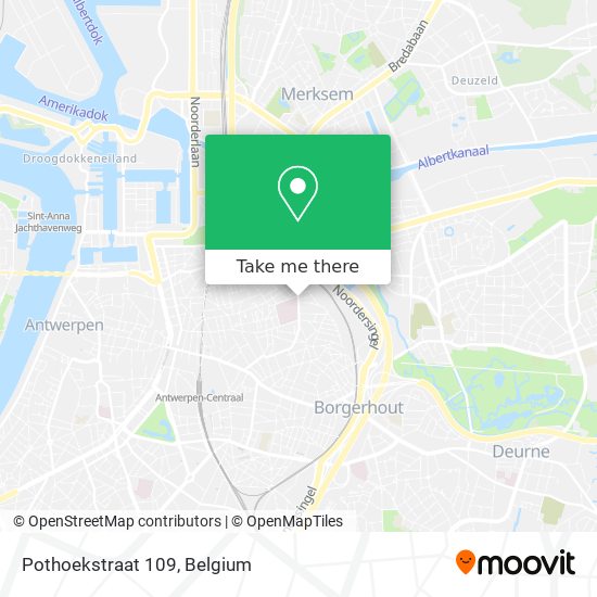 Pothoekstraat 109 map