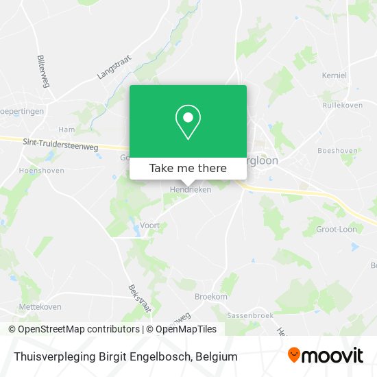 Thuisverpleging Birgit Engelbosch plan