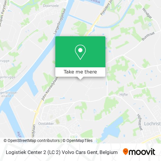 Logistiek Center 2 (LC 2) Volvo Cars Gent plan
