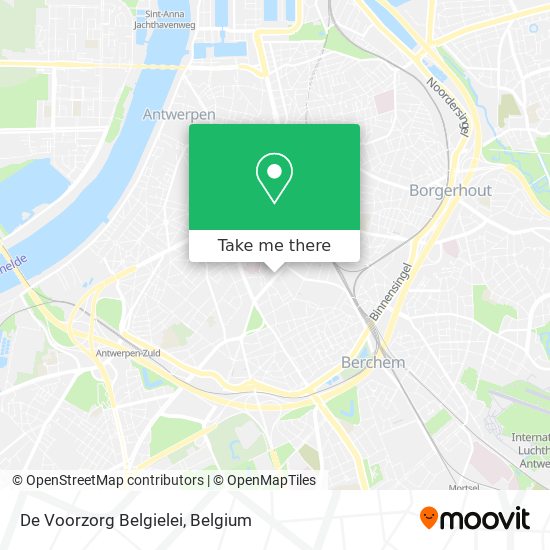 De Voorzorg Belgielei map