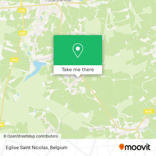 Eglise Saint Nicolas map