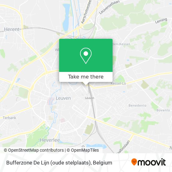 Bufferzone De Lijn (oude stelplaats) plan