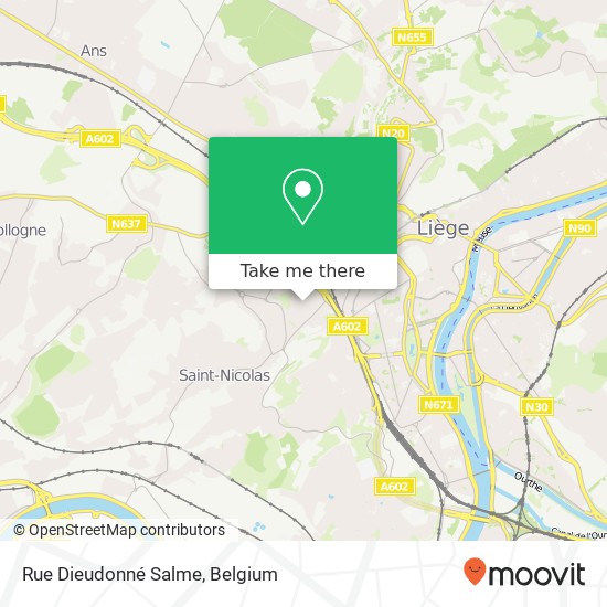 Rue Dieudonné Salme map