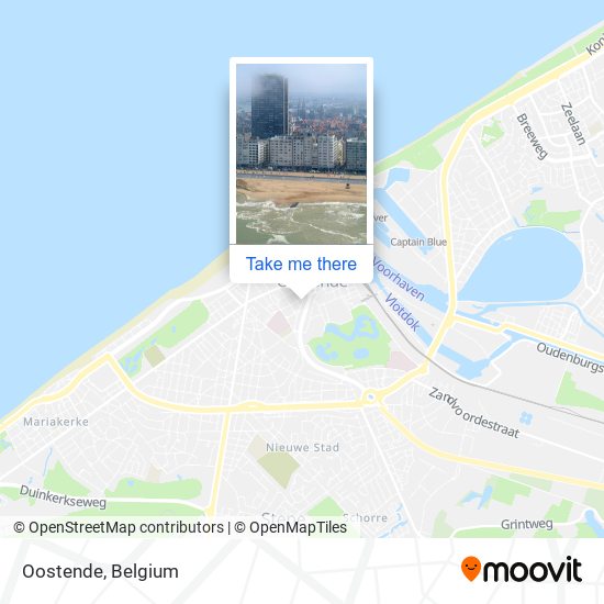 Oostende map