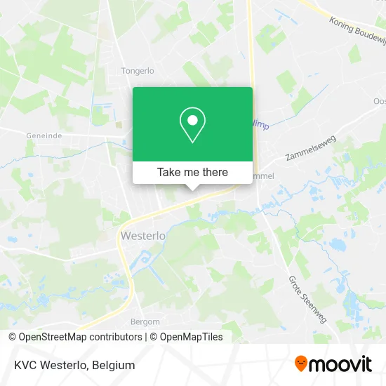KVC Westerlo map