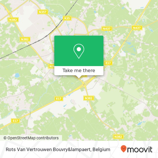 Rots Van Vertrouwen Bouvry&lampaert plan