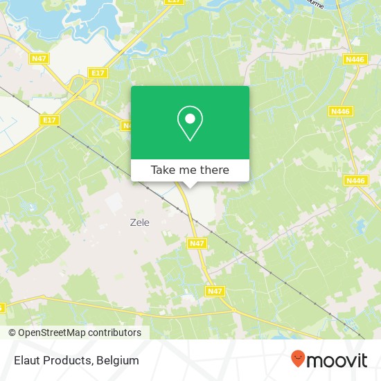 Elaut Products map