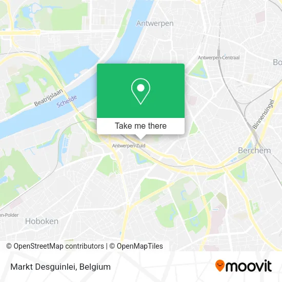 Markt Desguinlei map