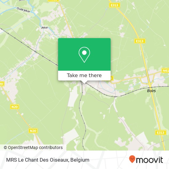 MRS Le Chant Des Oiseaux map
